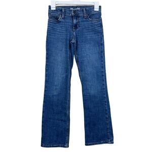 Wrangler Women’s Bootcut Jeans Size 10 Regular Blue Stretch Denim Embroidered